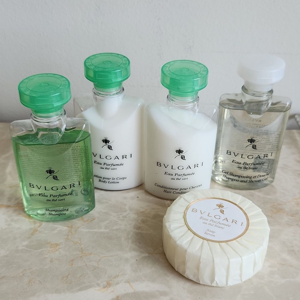 Bulgari toiletries